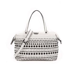 Vegan EVVE QUITTO Eyelet Satchel Bag